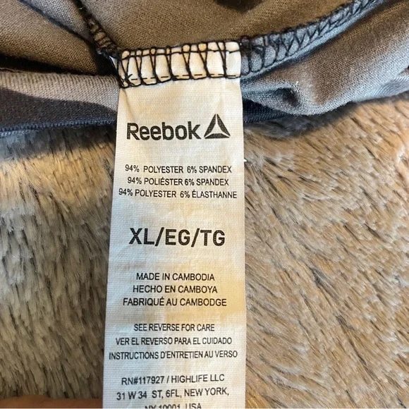 Reebok Men's Gray Camouflage Tee - Picture 4 of 7